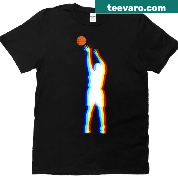 Basketball-themed T-shirt for players and fans