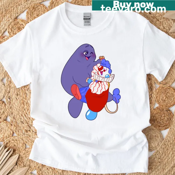 T-shirt with the phrase 'Dance Grimiffy Dance' in playful typography