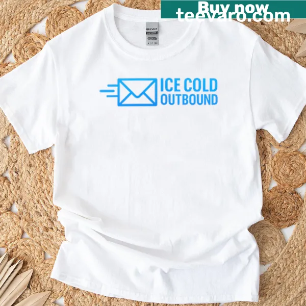 Graphic t-shirt featuring 'Ice Cold Outbound' design