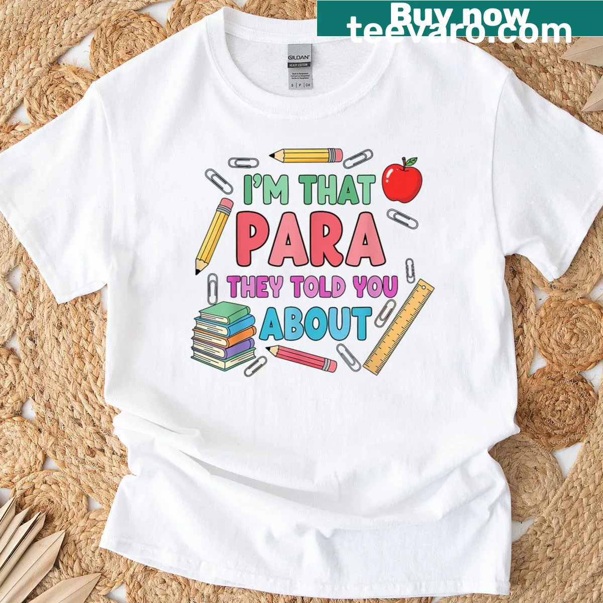 Funny text for paraprofessionals on a T-shirt — on a men's t-shirt