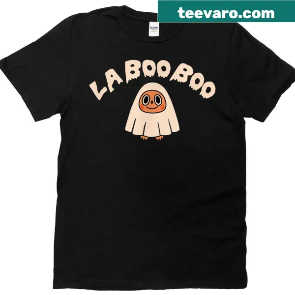 Cute Halloween t-shirt featuring an adorable ghost design