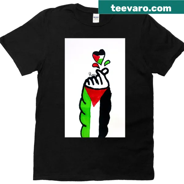 Typography Love For Home graphic on T-shirt