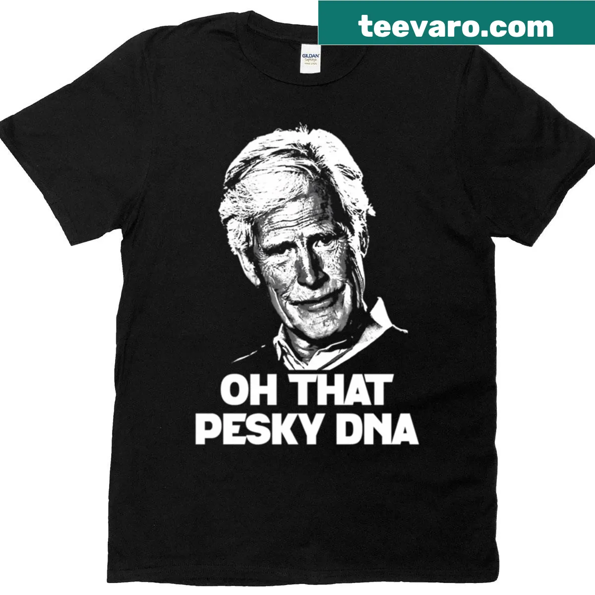 Funny typographic design featuring 'Oh That Pesky DNA' — on a men's t-shirt