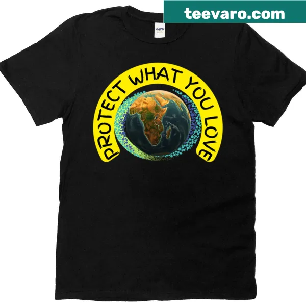 Earth activist t-shirt with an inspirational message design