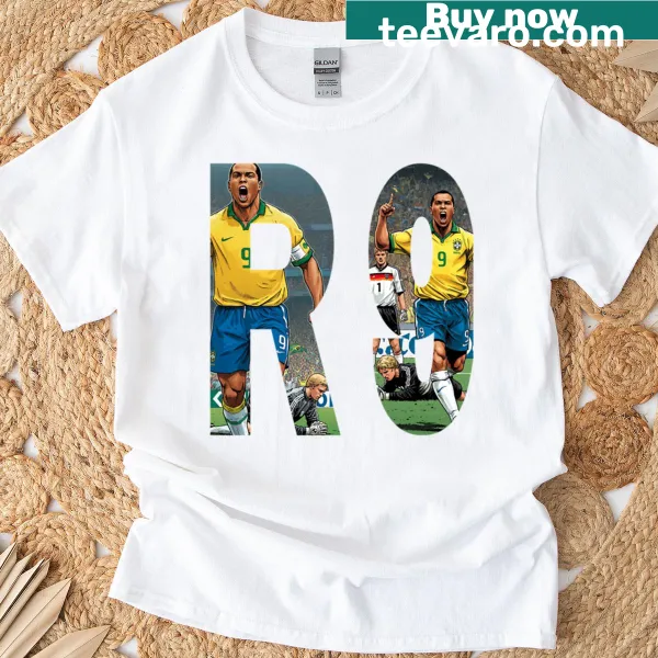 T-shirt honoring Ronaldo R9 and the 2002 World Cup Final