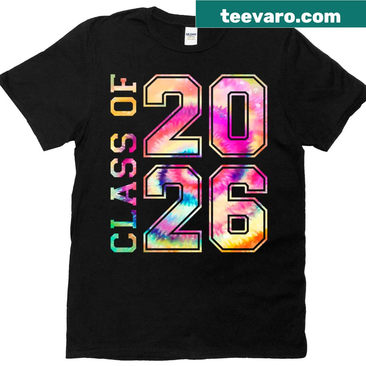 Class of 2026 graduation T-shirt with funny text — on a men's t-shirt