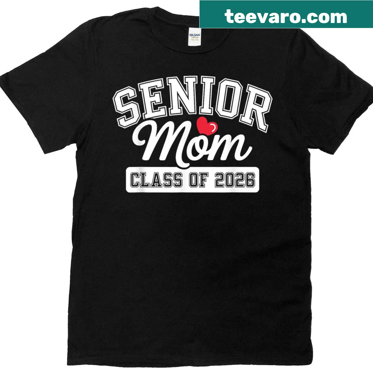 Graduation shirt for moms featuring Class of 2026 design — on a men's t-shirt