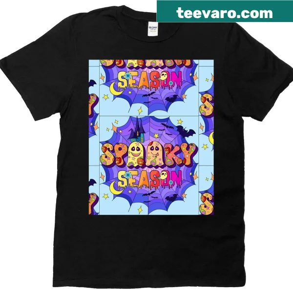 Graphic t-shirt celebrating the spa season with a relaxing design