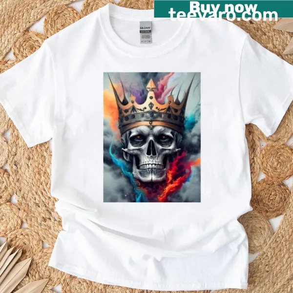 Graphic T-shirt featuring a horror-themed design of The Prince Of Terror