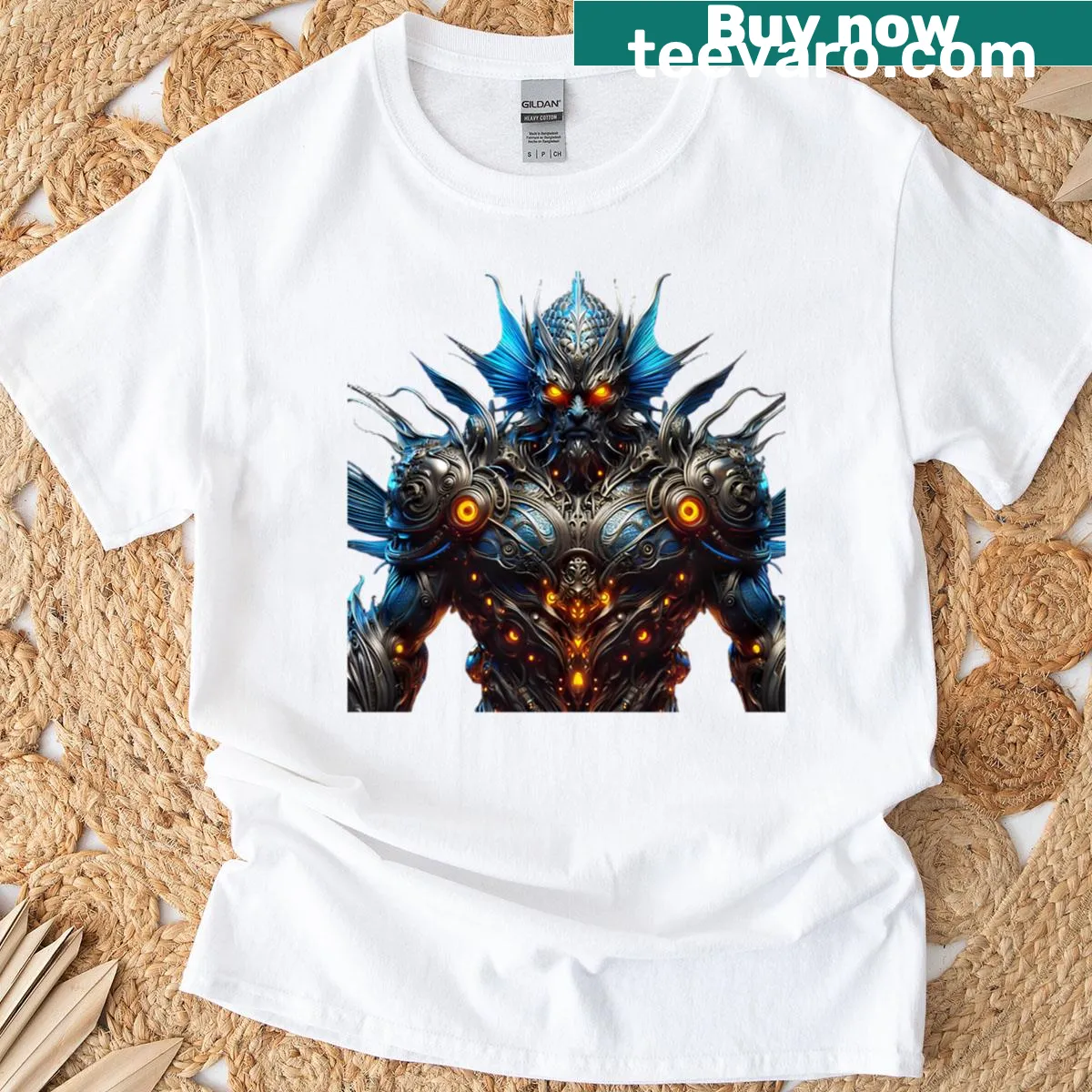 Astrology-themed shirt featuring Pisces from Zodiac Warriors — on a men's t-shirt