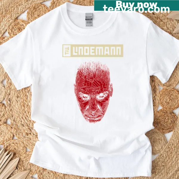 Retro-style Till Lindemann Tour 2025 graphic t-shirt