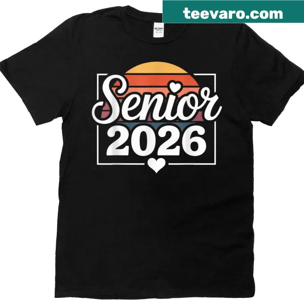 Vintage Class of 2026 t-shirt with bold typography