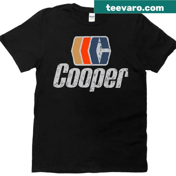 Vintage Cooper Hockey T-shirt with classic hockey design