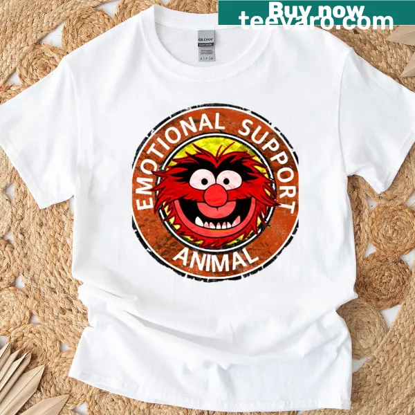 Vintage T-shirt featuring Muppets character Animal graphic