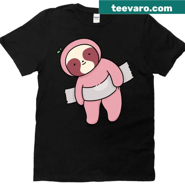 Cute cartoon sloth t-shirt