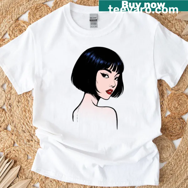 Minimalist graphic T-shirt with dark aesthetic design