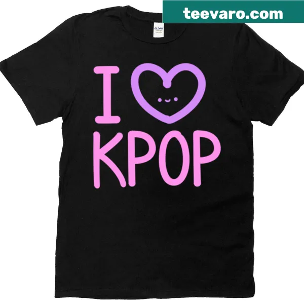 K-pop themed fun T-shirt for enthusiasts