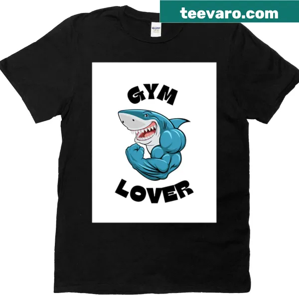Motivational typography gym lover t-shirt design