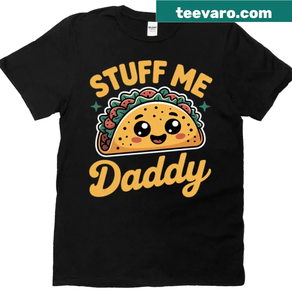 Shirt with humorous adult-themed foodie phrase