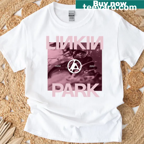 Linkin Park logo on a t-shirt