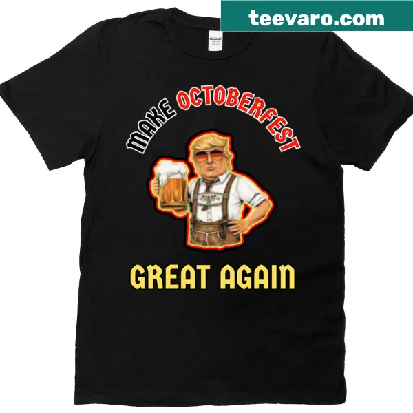 Funny Octoberfest t-shirt with playful typography