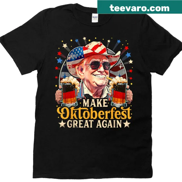 Funny Oktoberfest t-shirt with playful design