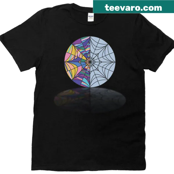 Literary-themed t-shirt with the word 'Nevermore' in bold text