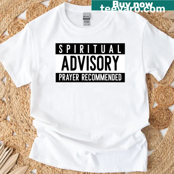 Text design saying Spiritual Advisory Prayer Recommended