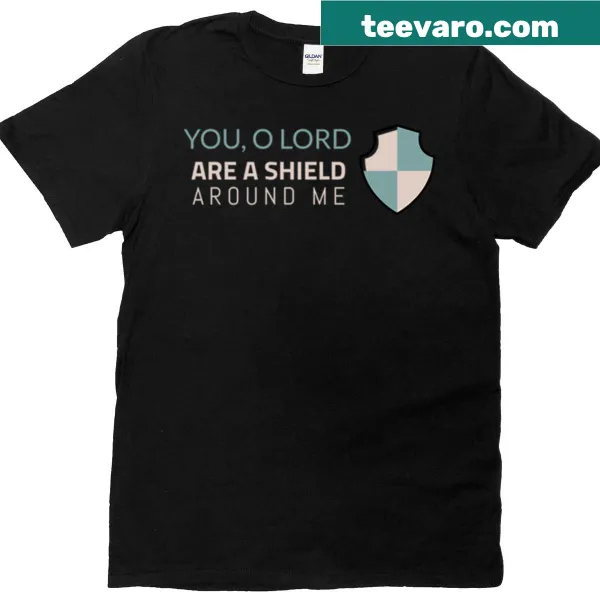 Inspirational text design highlighting faith on a t-shirt