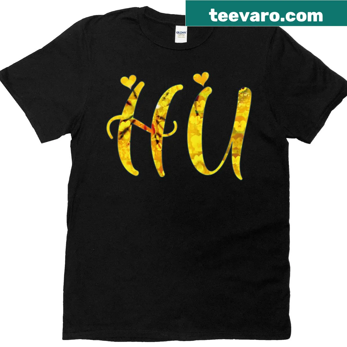 T-shirt with the phrase 'The Powerful Hu' and an empowering graphic — on a men's t-shirt