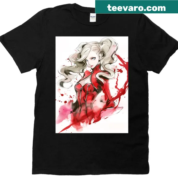 Elegant t-shirt with a serene watercolor design.