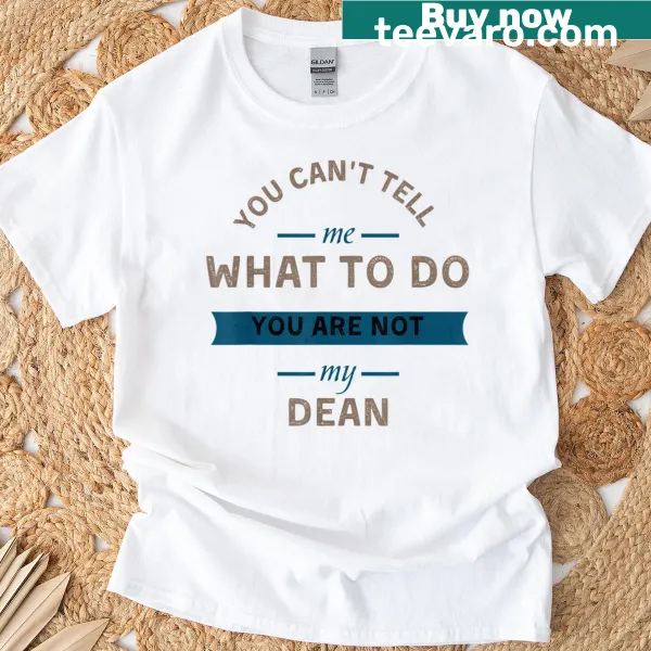 Funny T-shirt with a sarcastic message about authority