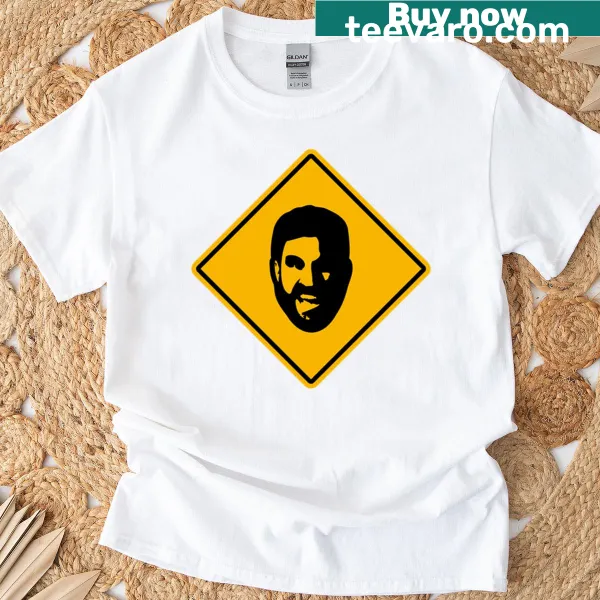 Brett Goldstein signature graphic on a humorous t-shirt