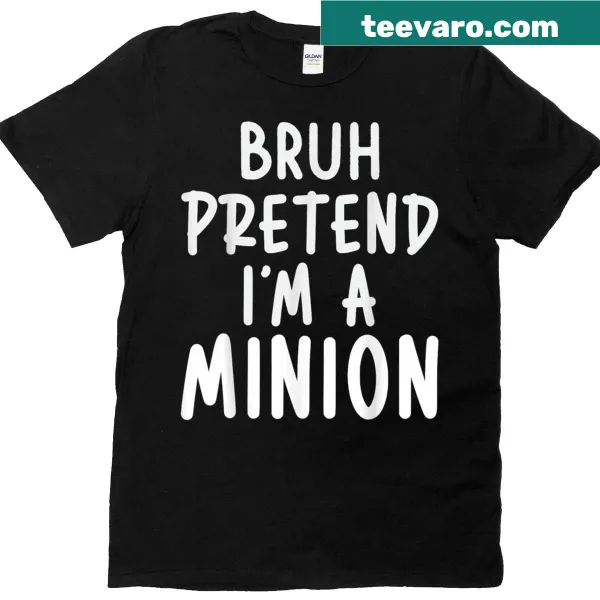 Funny Minion-themed Halloween T-shirt with playful text