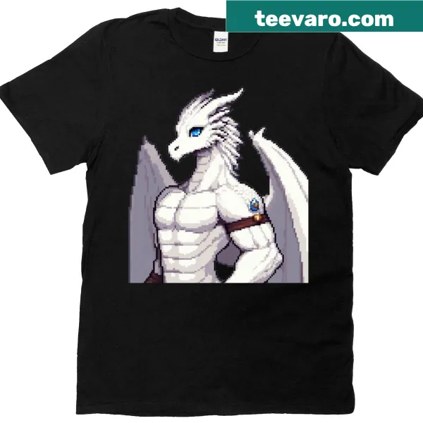 Funny t-shirt featuring a buff bee-tiger hybrid