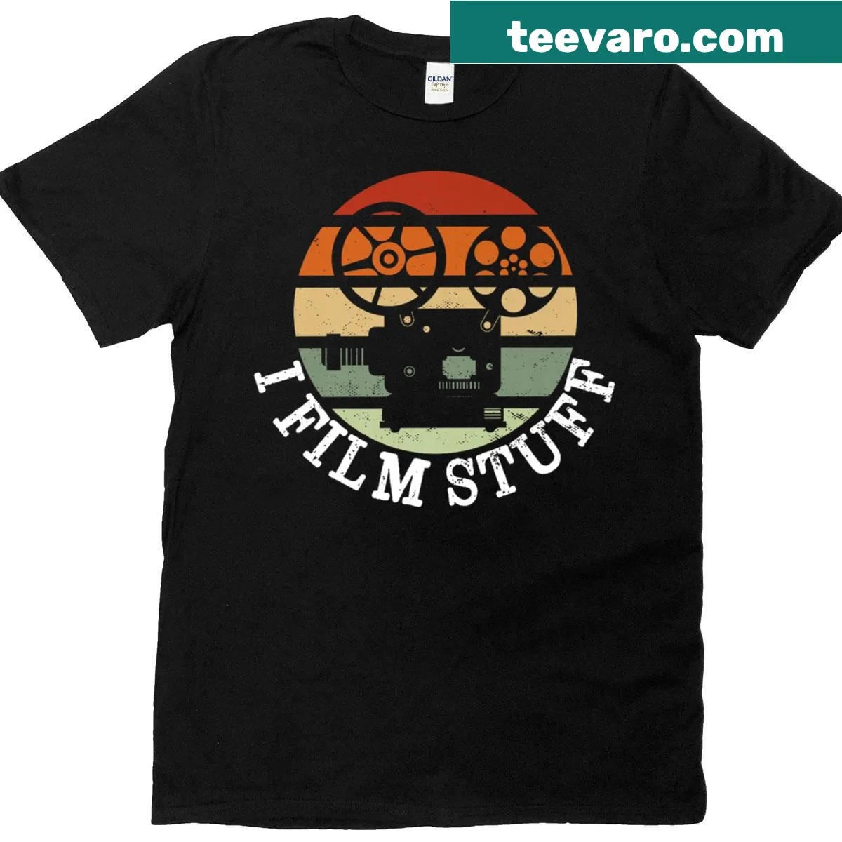 Funny t-shirt for camera collectors with humorous phrase — on a men's t-shirt