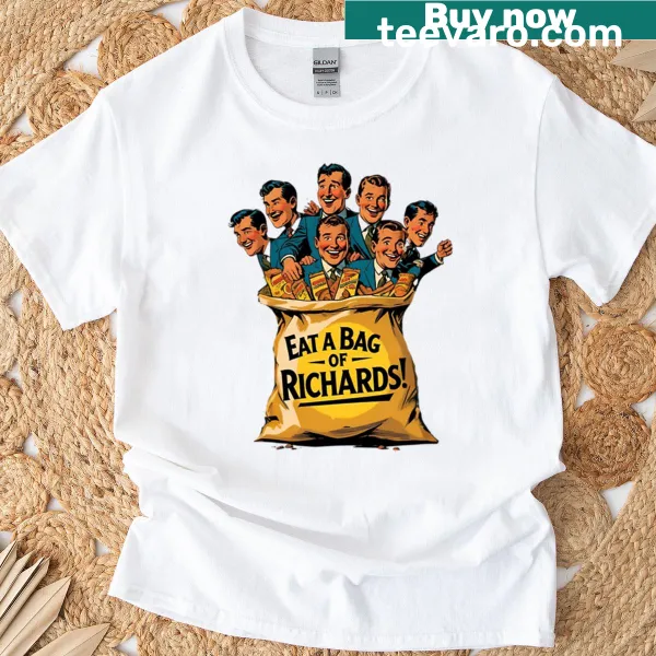 Edgy humor typography T-shirt with bold saying