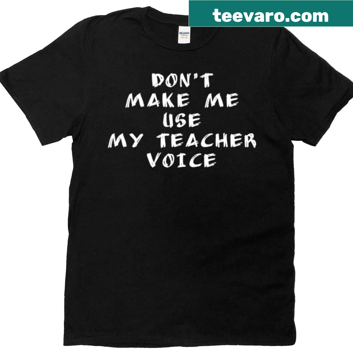 Sarcastic teacher themed oversized T-shirt — on a men's t-shirt