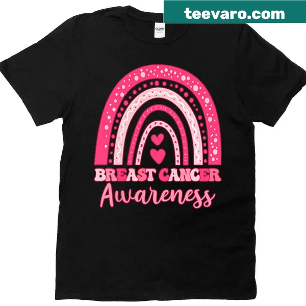 Breast cancer awareness t-shirt with the phrase 'I Wear Pink For My Survivors'