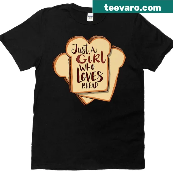 Cute t-shirt for bread lovers with playful text