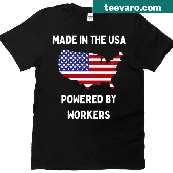 Vintage-style T-shirt with the slogan Less Labor More Beer