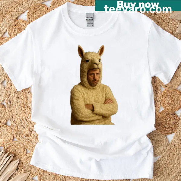 Humorous Llama Doctor t-shirt with a cartoon design