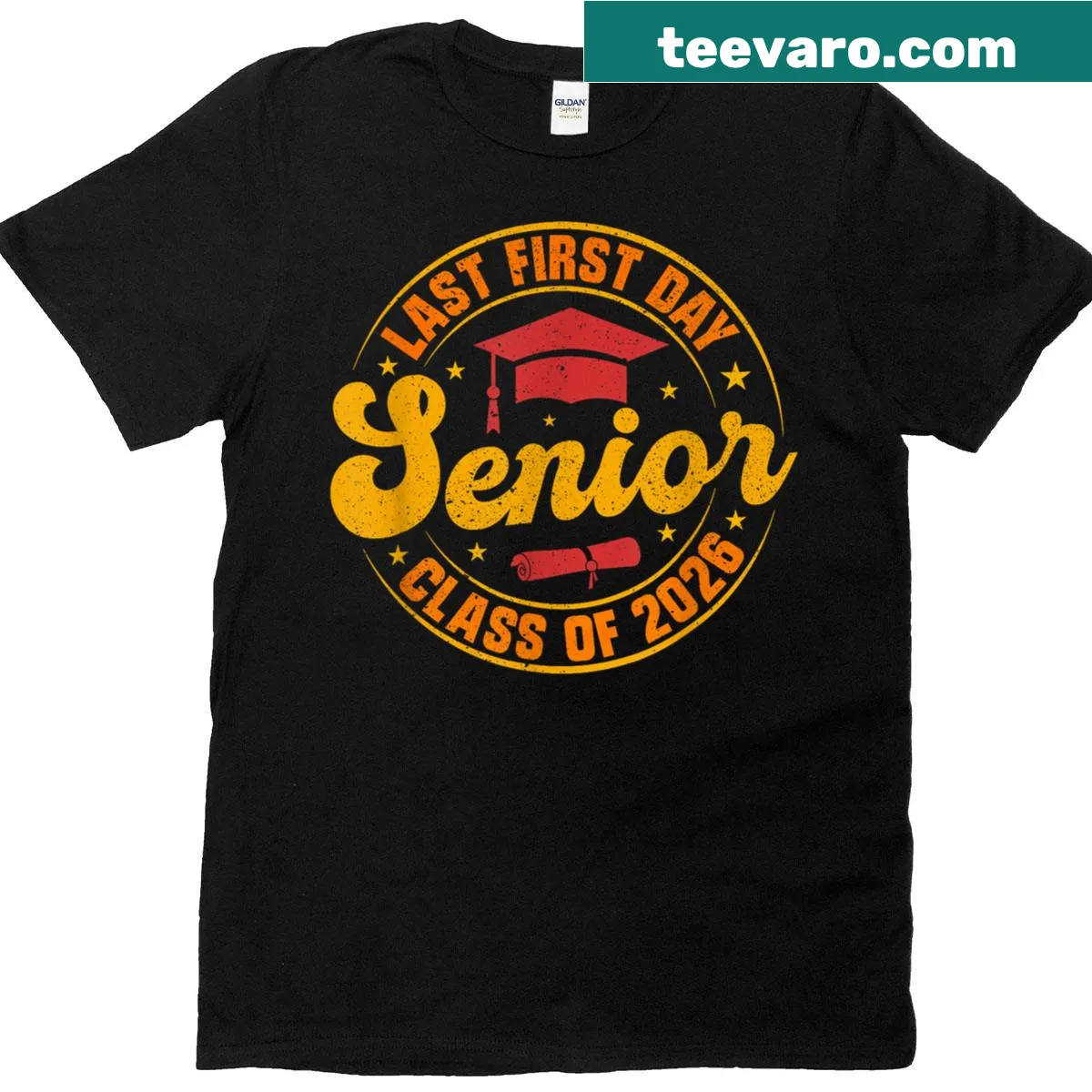 Sentimental senior year t-shirt for Class of 2026 — on a men's t-shirt
