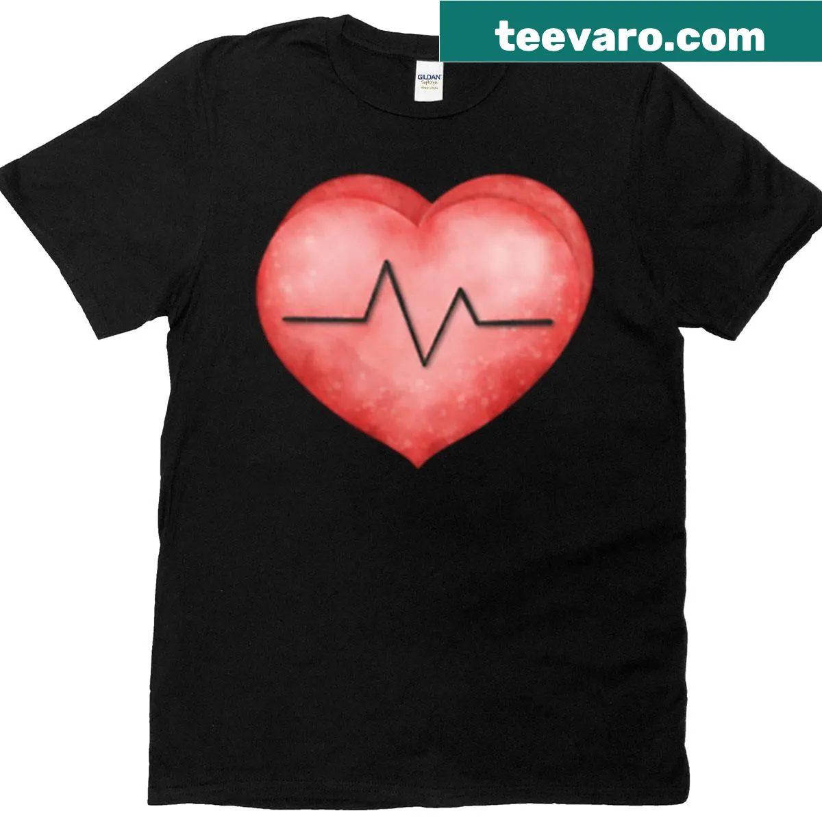 T-shirt featuring nurse and dentist icons representing healthcare professions — on a men's t-shirt