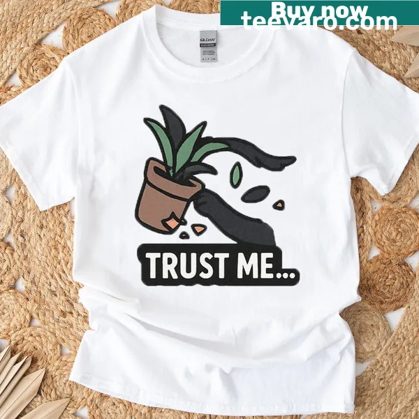 Funny T-shirt with 'Plant Betrayal' text for plant lovers