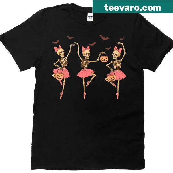 Cute skeleton ballerina in tutu design for women