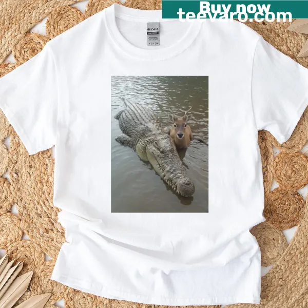 Illustrative tee featuring a friendly alligator and the phrase 'Gator Got Your Back'