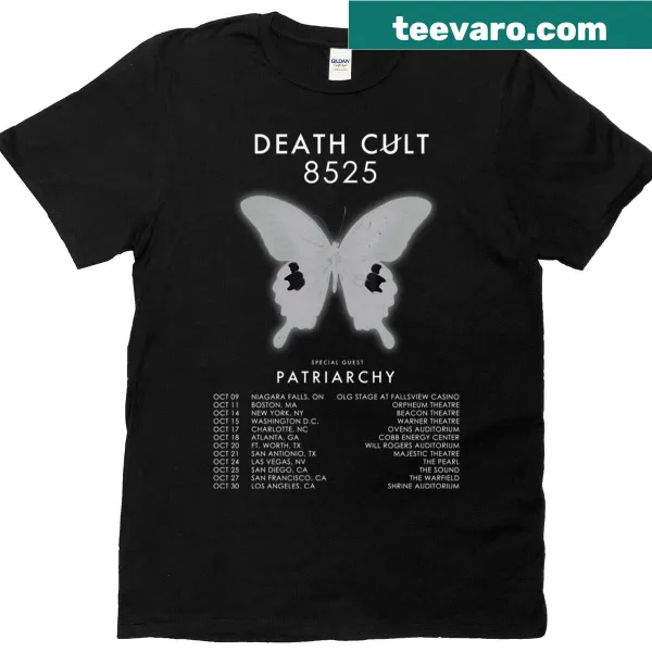 Playful typographic T-shirt celebrating patriarchy