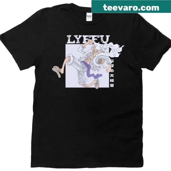 Joyful cartoon pirate illustration on t-shirt