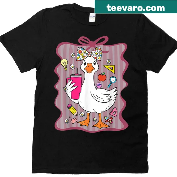 Humorous back-to-school T-shirt with playful saying